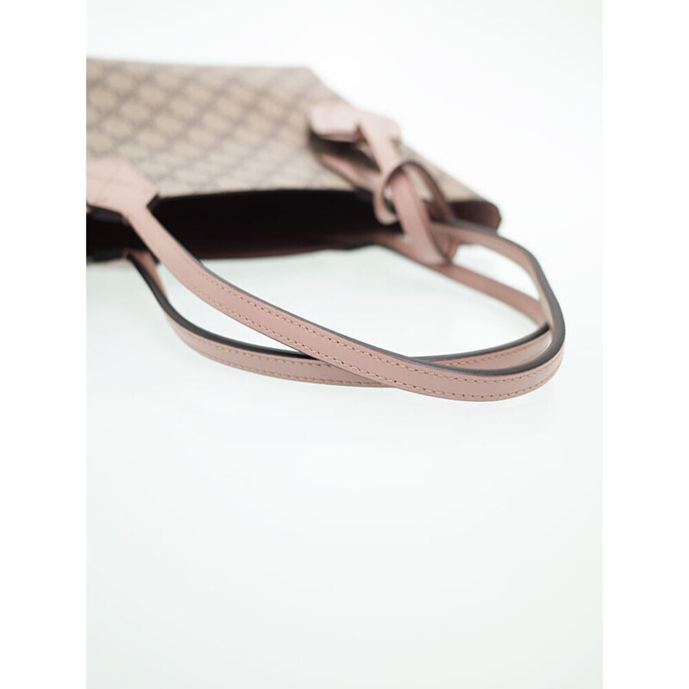 GUCCI Reversible GG Leather Tote Bag Beige Red - Picture 7 of 9